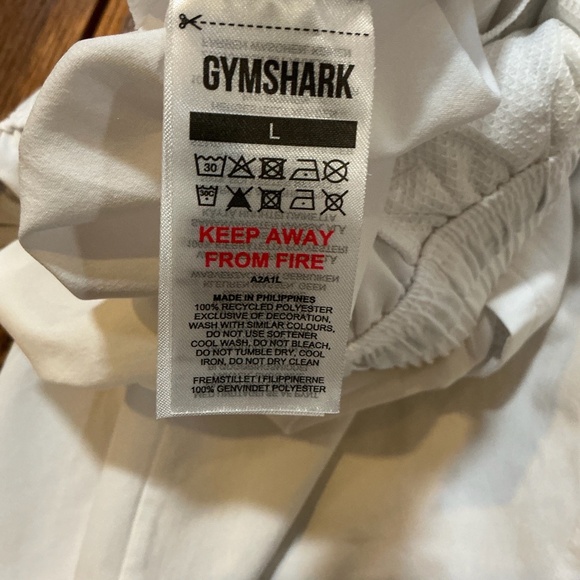 Gymshark Arrival Training Shorts White L Men’s Lightweight Quick-Dry Activewear - Picture 8 of 11